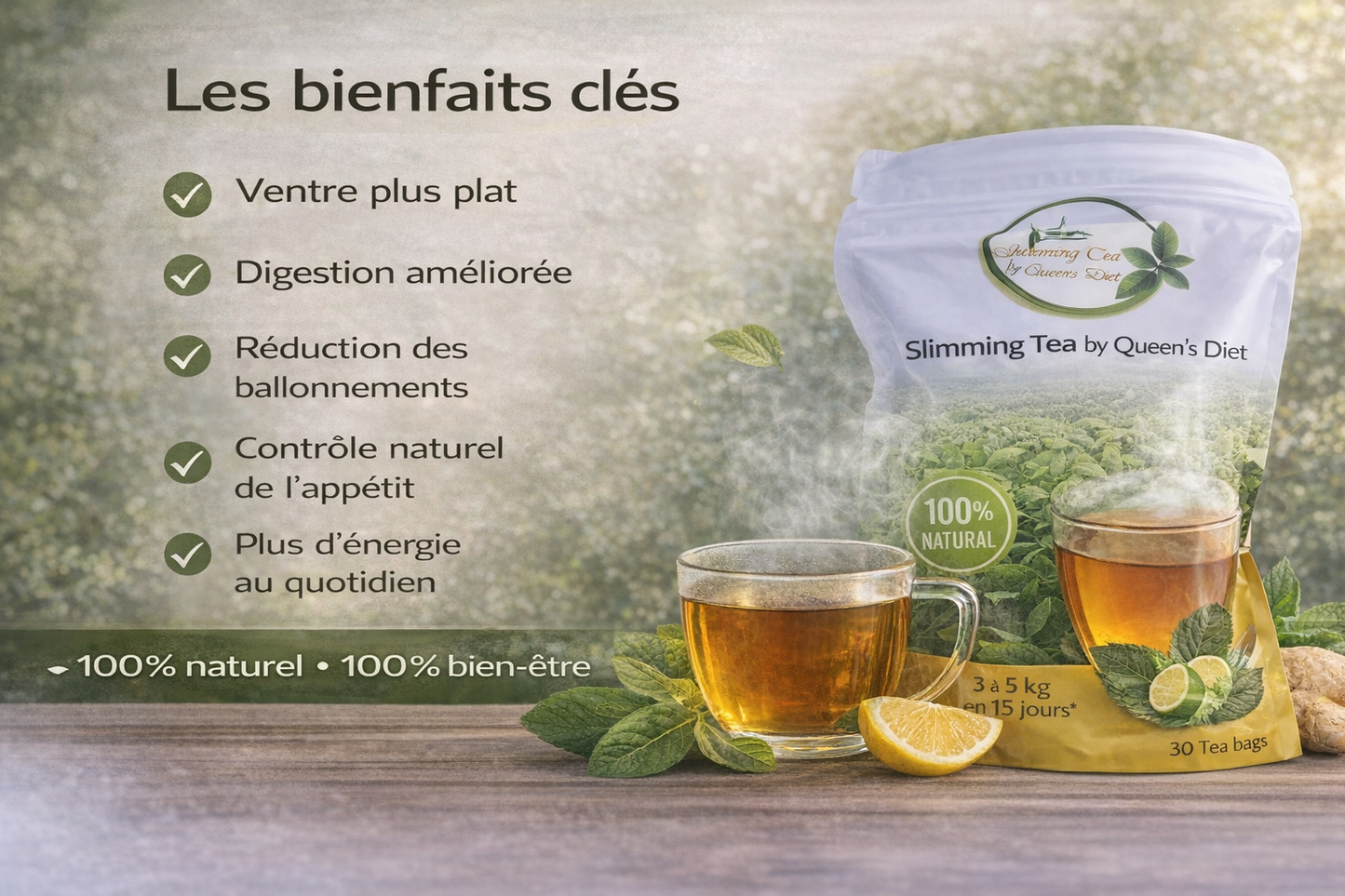 THÉ DÉTOX MINCEUR 100% NATUREL